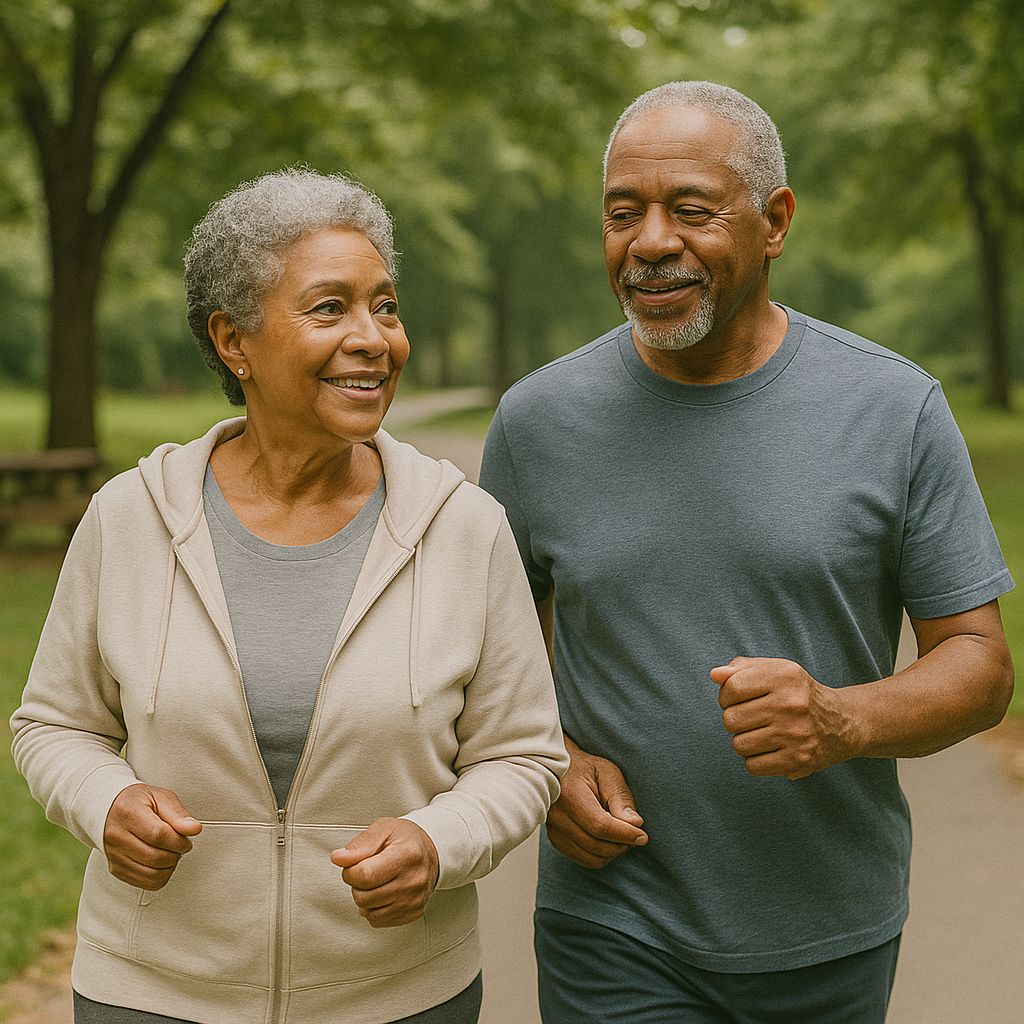 Senior receiving Medicare guidance